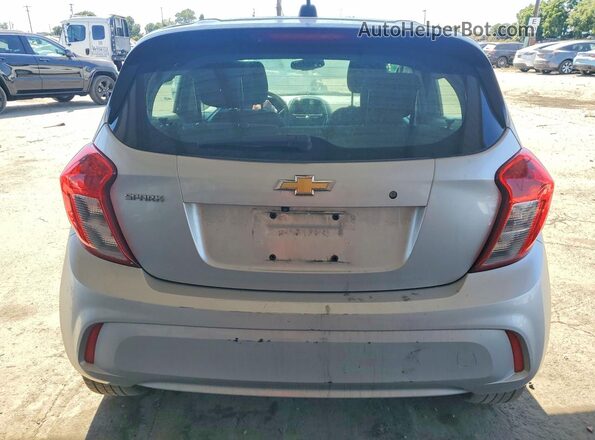 KL8CB6SA7HC745766 2017 CHEVROLET SPARK Серебряный Вид сзади