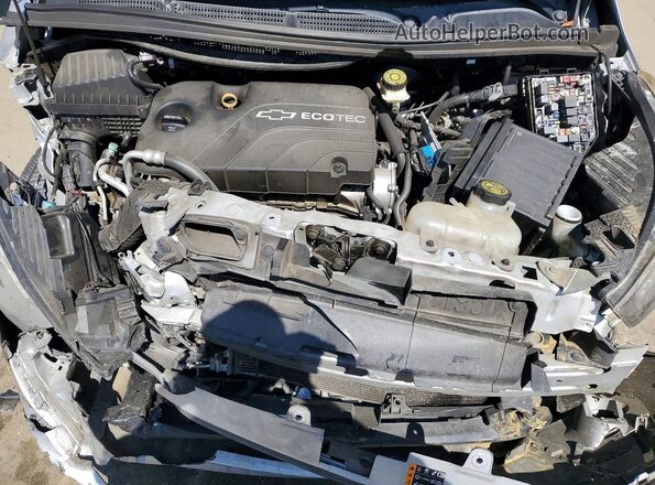 KL8CB6SA7HC745766 2017 CHEVROLET SPARK Серебряный Вид задней части салона