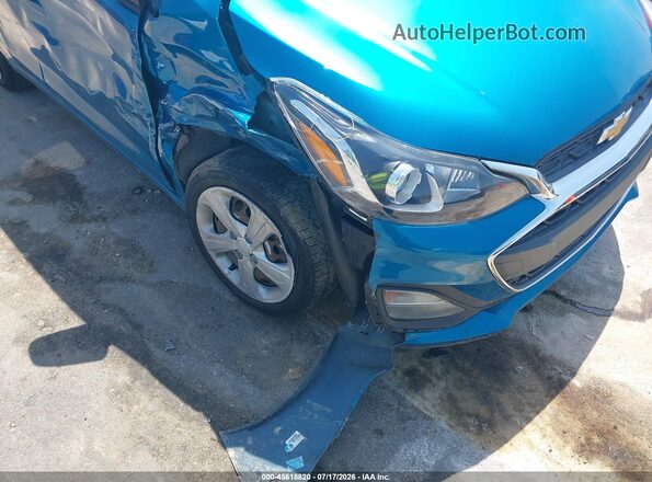 KL8CB6SA7KC706859 2019 CHEVROLET SPARK Blue წინა ხედი