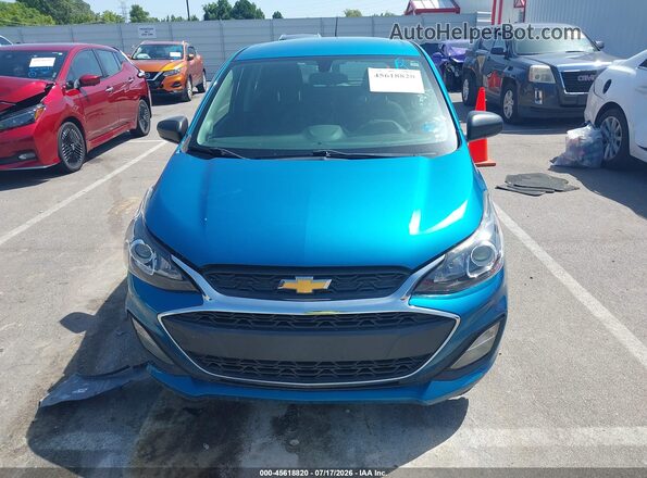 KL8CB6SA7KC706859 2019 CHEVROLET SPARK Blue უკანა სალონის ხედი