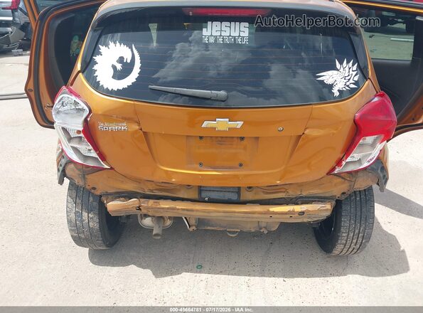 KL8CB6SA7KC735181 2019 CHEVROLET SPARK Оранжевый Вид спереди