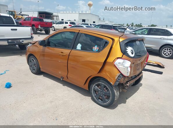 KL8CB6SA7KC735181 2019 CHEVROLET SPARK Оранжевый Задняя левая четверть