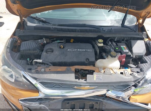 KL8CB6SA7KC735181 2019 CHEVROLET SPARK Оранжевый Вид сзади