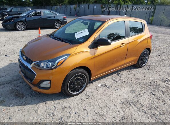 KL8CB6SA7KC738422 2019 CHEVROLET SPARK Orange Передня ліва чверть