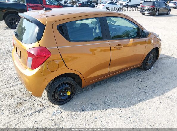 KL8CB6SA7KC738422 2019 CHEVROLET SPARK Orange Задня права чверть