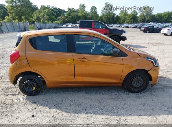 KL8CB6SA7KC738422 2019 CHEVROLET SPARK Orange Вид задньої частини салону