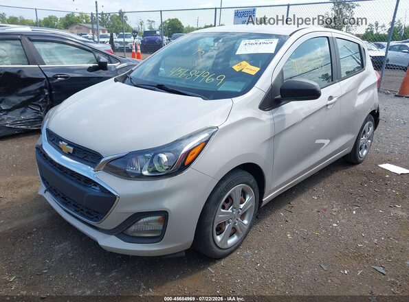 KL8CB6SA7LC410788 2020 CHEVROLET SPARK Cream Передня ліва чверть