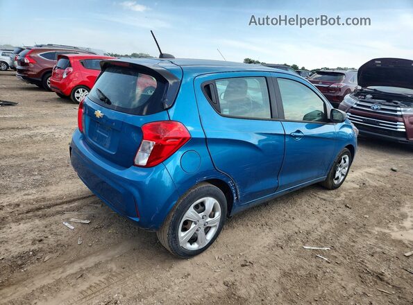 KL8CB6SA7LC456976 2020 CHEVROLET SPARK Blue Trasero derecho