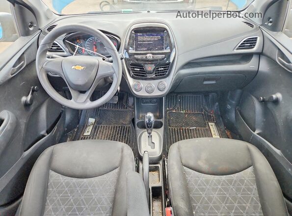 KL8CB6SA7LC456976 2020 CHEVROLET SPARK Blue Vista del salpicadero