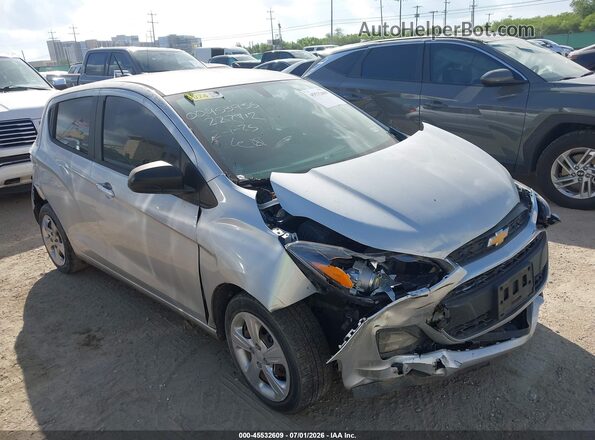 KL8CB6SA7MC227912 2021 CHEVROLET SPARK Серебряный Вид спереди