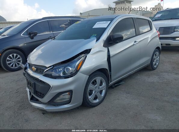 KL8CB6SA7MC227912 2021 CHEVROLET SPARK Серебряный Передняя левая четверть