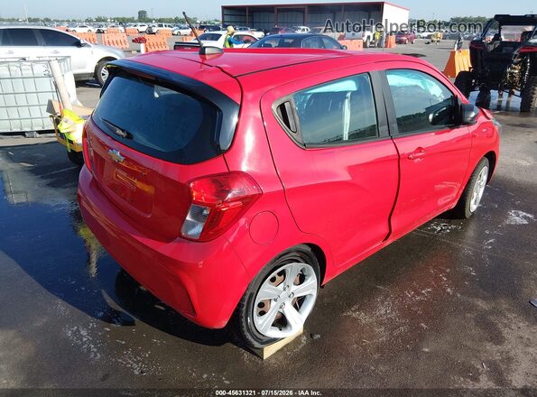 KL8CB6SA7MC228557 2021 CHEVROLET SPARK Red უკანა მარჯვენა