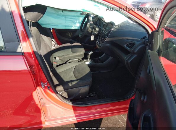 KL8CB6SA7MC228557 2021 CHEVROLET SPARK Red წინა სალონის ხედი