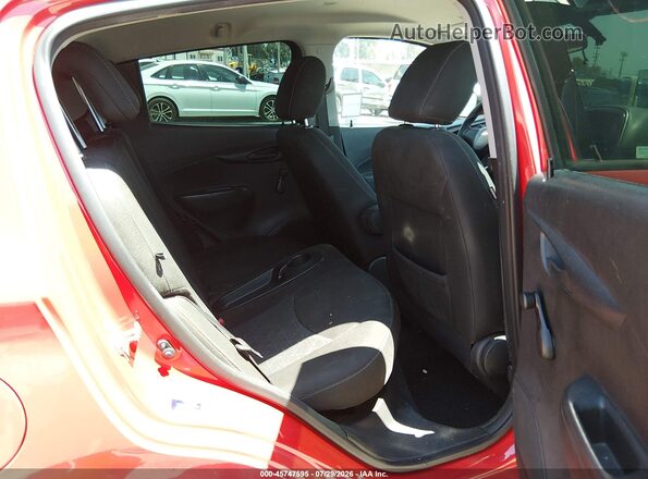 KL8CB6SA7MC700126 2021 CHEVROLET SPARK Red VIN sticker view
