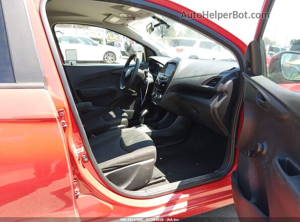 KL8CB6SA7MC700126 2021 CHEVROLET SPARK Red Front interior view