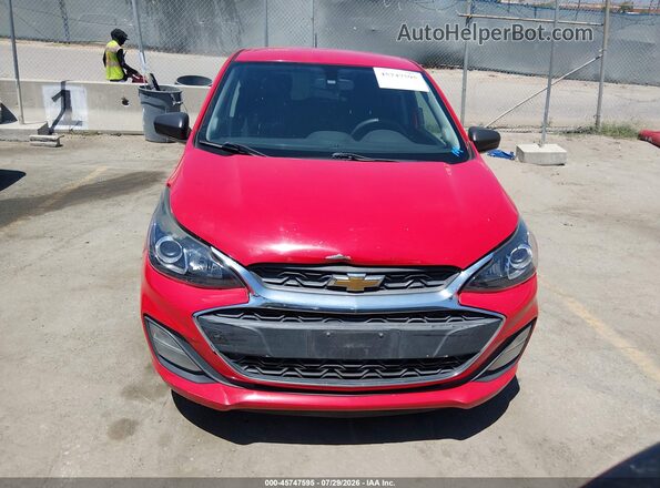 KL8CB6SA7MC700126 2021 CHEVROLET SPARK Red Rear interior view
