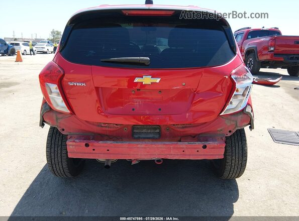 KL8CB6SA7MC700126 2021 CHEVROLET SPARK Red Front view