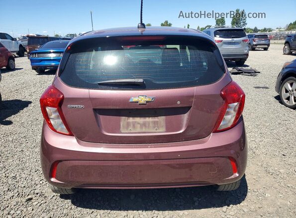 KL8CB6SA7MC707996 2021 CHEVROLET SPARK Purple უკანა ხედი
