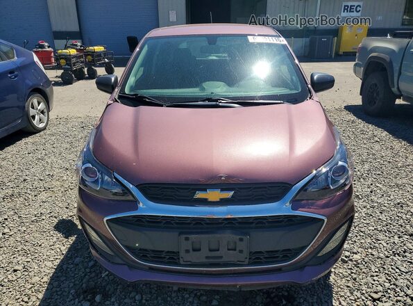 KL8CB6SA7MC707996 2021 CHEVROLET SPARK Purple წინა ხედი