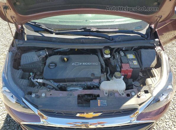 KL8CB6SA7MC707996 2021 CHEVROLET SPARK Purple უკანა სალონის ხედი