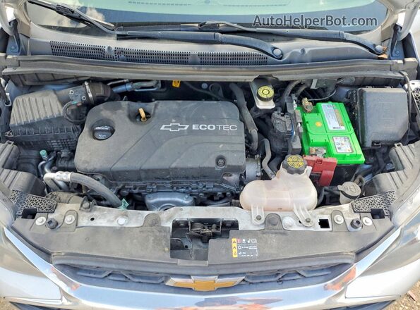 KL8CB6SA7MC710218 2021 CHEVROLET SPARK Silver Widok wnętrza z tyłu