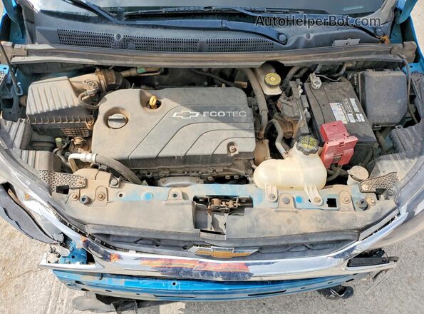 KL8CB6SA7MC738813 2021 CHEVROLET SPARK Blue Սալոնի հետևի տեսք