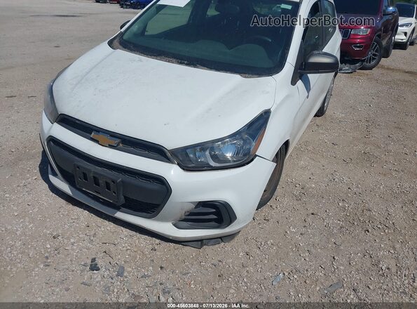 KL8CB6SA8GC628633 2016 CHEVROLET SPARK White Vista frontal
