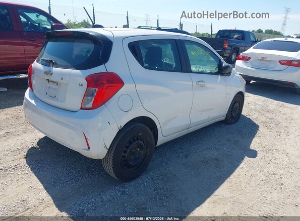 KL8CB6SA8GC628633 2016 CHEVROLET SPARK White Trasero derecho