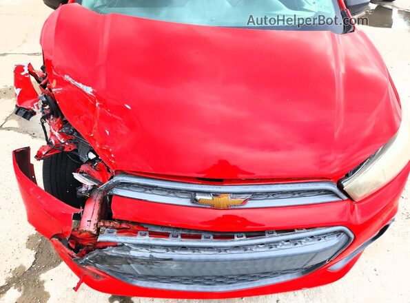 KL8CB6SA8GC634559 2016 CHEVROLET SPARK Red Vista interior trasera