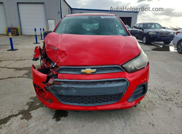 KL8CB6SA8GC634559 2016 CHEVROLET SPARK Red Vista frontal