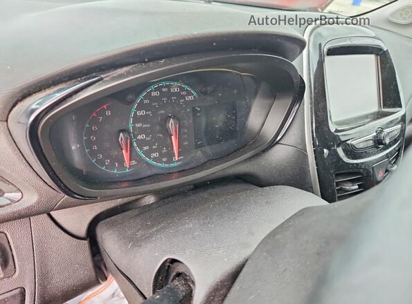 KL8CB6SA8GC634559 2016 CHEVROLET SPARK Red Vista del cuadro de instrumentos
