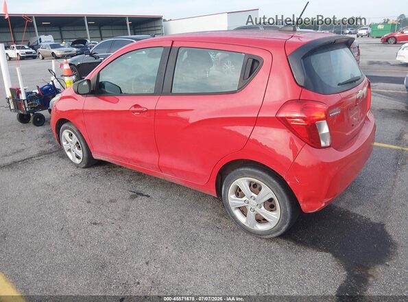 KL8CB6SA8KC761787 2019 CHEVROLET SPARK Красный Задняя левая четверть