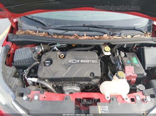 KL8CB6SA8KC761787 2019 CHEVROLET SPARK Красный Вид сзади