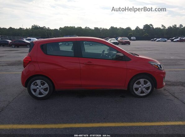 KL8CB6SA8KC761787 2019 CHEVROLET SPARK Красный Вид задней части салона