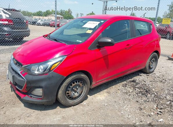 KL8CB6SA8LC477397 2020 CHEVROLET SPARK Red Przód lewy