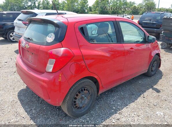 KL8CB6SA8LC477397 2020 CHEVROLET SPARK Red Tył prawy