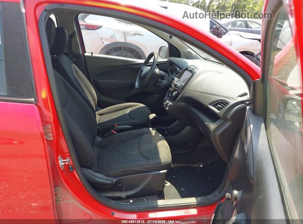 KL8CB6SA8LC477397 2020 CHEVROLET SPARK Red Widok wnętrza z przodu
