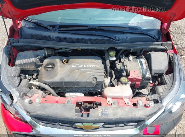 KL8CB6SA8LC477397 2020 CHEVROLET SPARK Red Widok z tyłu