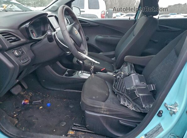 KL8CB6SA8NC025923 2022 CHEVROLET SPARK Blue Widok wnętrza z przodu