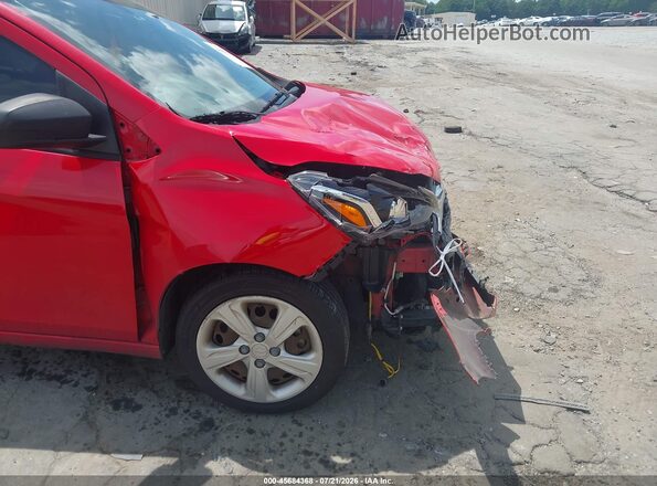 KL8CB6SA9KC717863 2019 CHEVROLET SPARK Red წინა ხედი