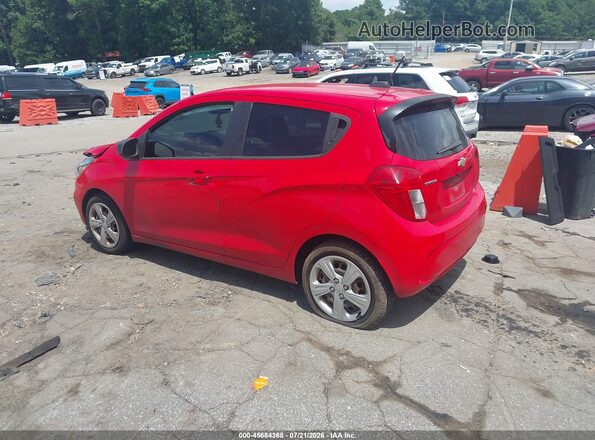 KL8CB6SA9KC717863 2019 CHEVROLET SPARK Red უკანა მარცხენა
