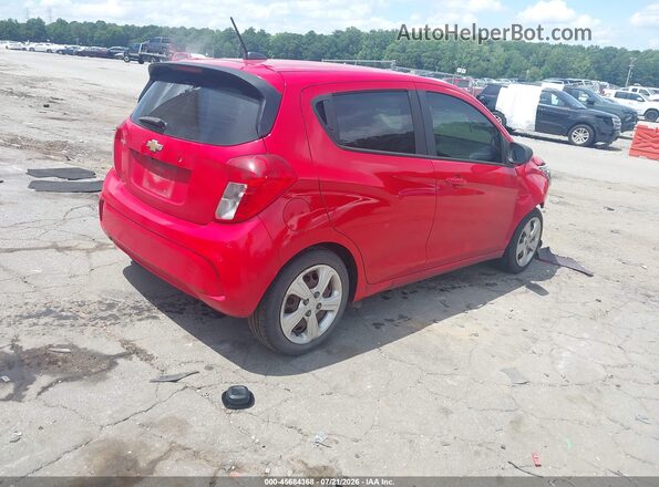 KL8CB6SA9KC717863 2019 CHEVROLET SPARK Red უკანა მარჯვენა