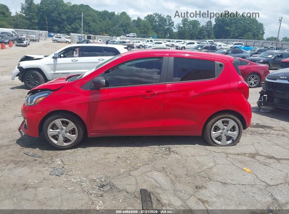 KL8CB6SA9KC717863 2019 CHEVROLET SPARK Red უკანა სალონის ხედი