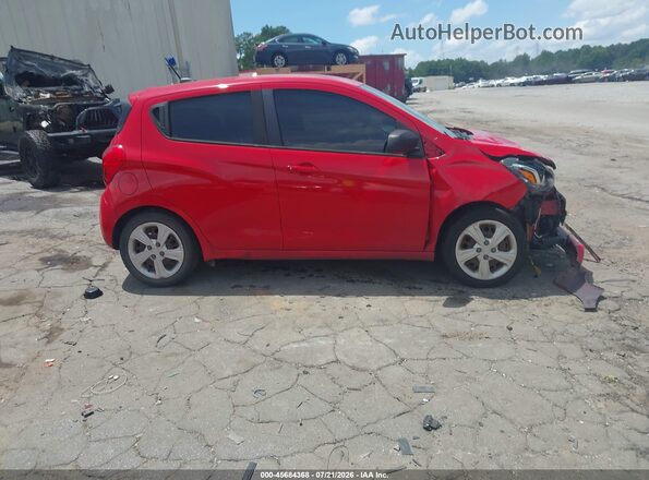 KL8CB6SA9KC717863 2019 CHEVROLET SPARK Red ხელსაწყოთა პანელის ხედი
