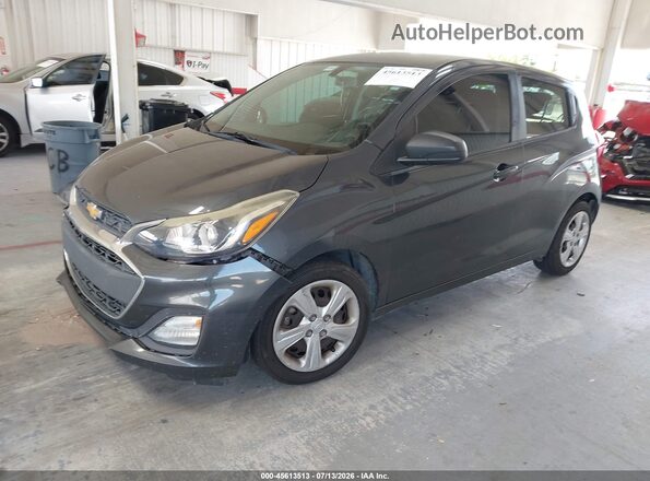KL8CB6SA9KC751253 2019 CHEVROLET SPARK Gray Передня ліва чверть