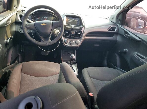 KL8CB6SA9KC764911 2019 CHEVROLET SPARK Blue Vista del salpicadero