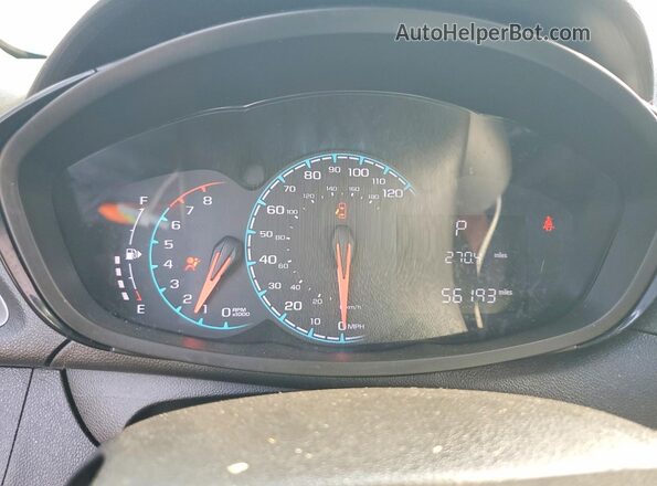 KL8CB6SA9KC764911 2019 CHEVROLET SPARK Blue Vista del cuadro de instrumentos