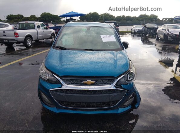 KL8CB6SA9LC407942 2020 CHEVROLET SPARK Blue Widok zestawu wskaźników