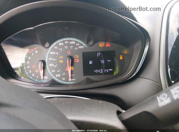 KL8CB6SA9LC407942 2020 CHEVROLET SPARK Blue Widok tylnych siedzeń