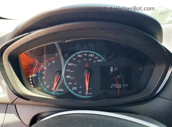 KL8CB6SA9LC428032 2020 CHEVROLET SPARK Pink Vista del cuadro de instrumentos